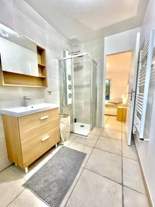 Charmante Villa Pour 10 Personnes Saint-Augustin  Exteriér fotografie