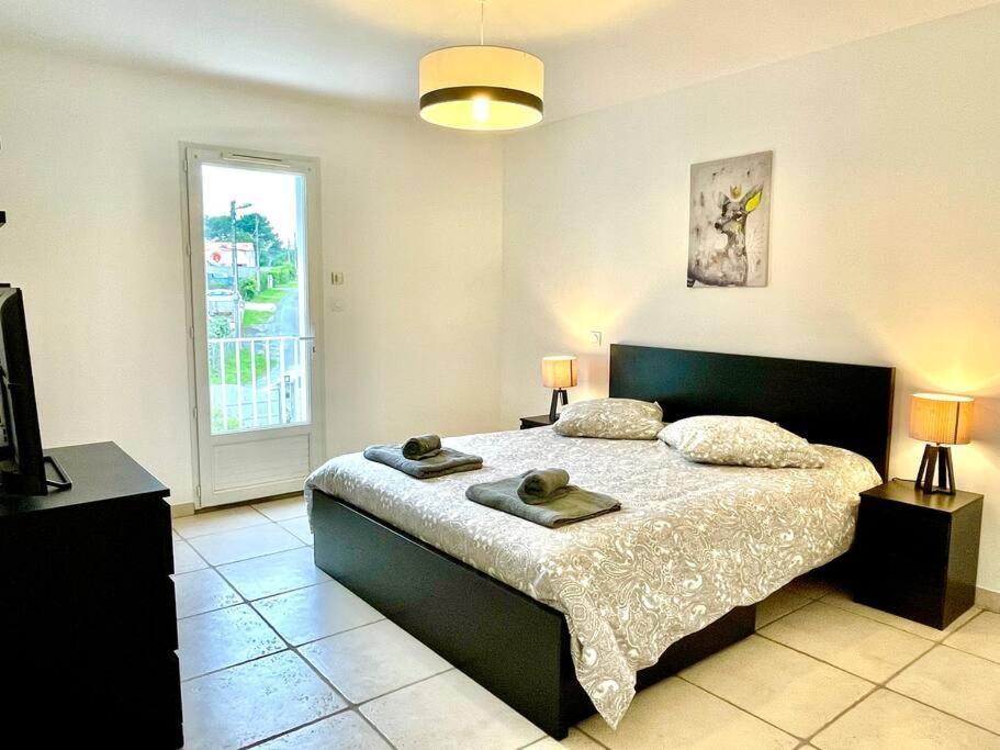 Charmante Villa Pour 10 Personnes Saint-Augustin  Exteriér fotografie